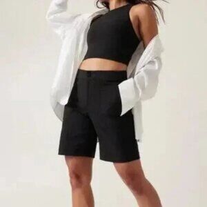 Athleta Trekkie Bermuda Shorts 2.0‎ Black Size 4